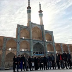 بازدید علمی دانشجویان مهندسی شهرسازی از شهر یزد و میبد